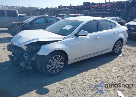 2015 Kia Cadenza Premium из США, поврежденный, VIN KNALN4D74F5195591